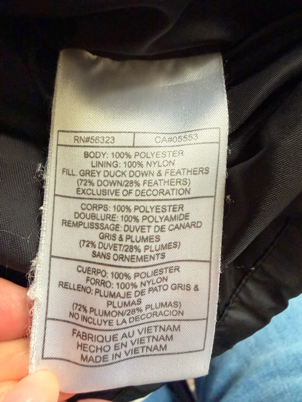 Nike color secure zip